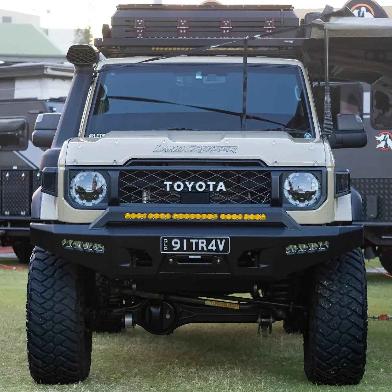 Ziggy Pre Runner Bar to suit 2024+ Toyota Land Cruiser 70 Series