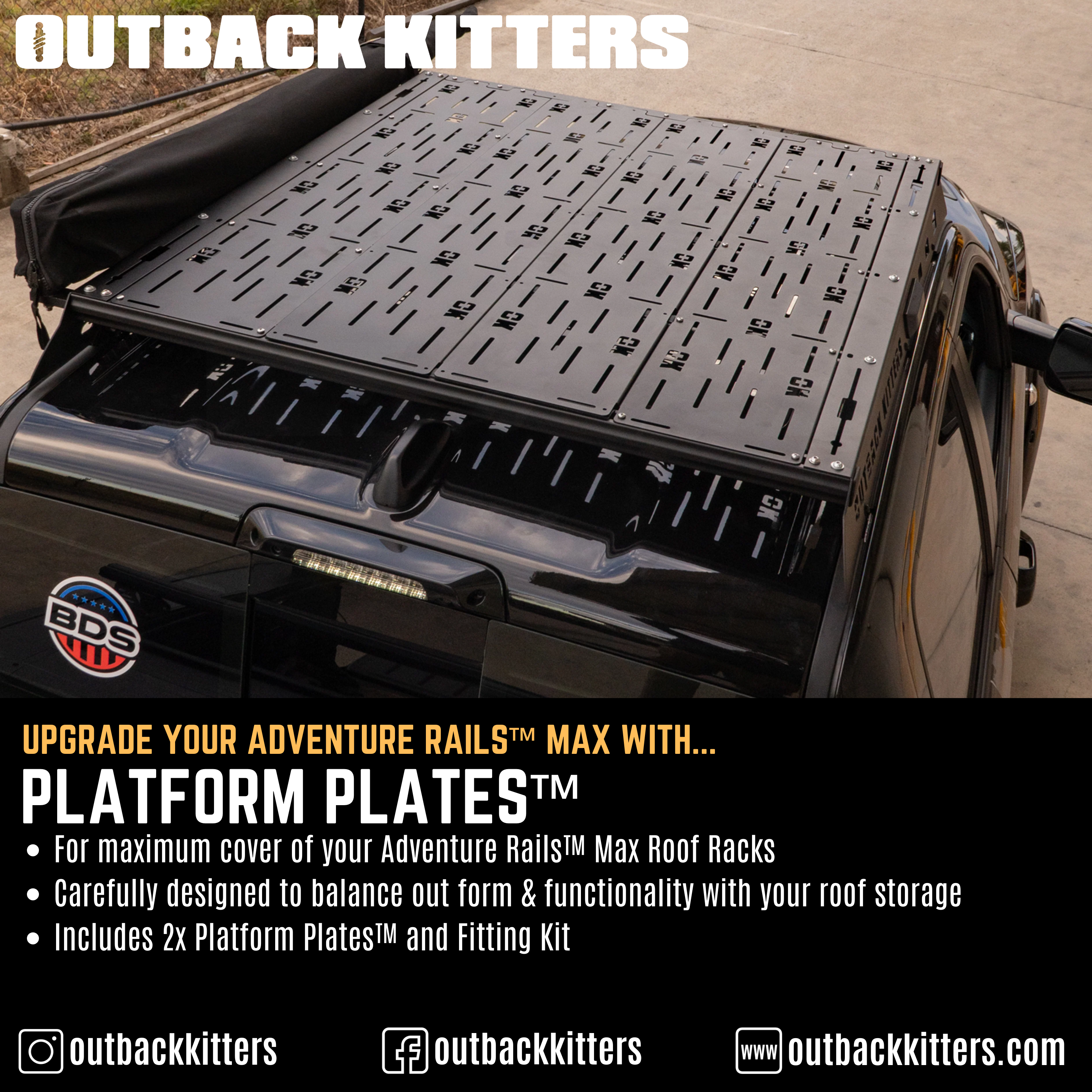 Outback Kitters Platform Plates™