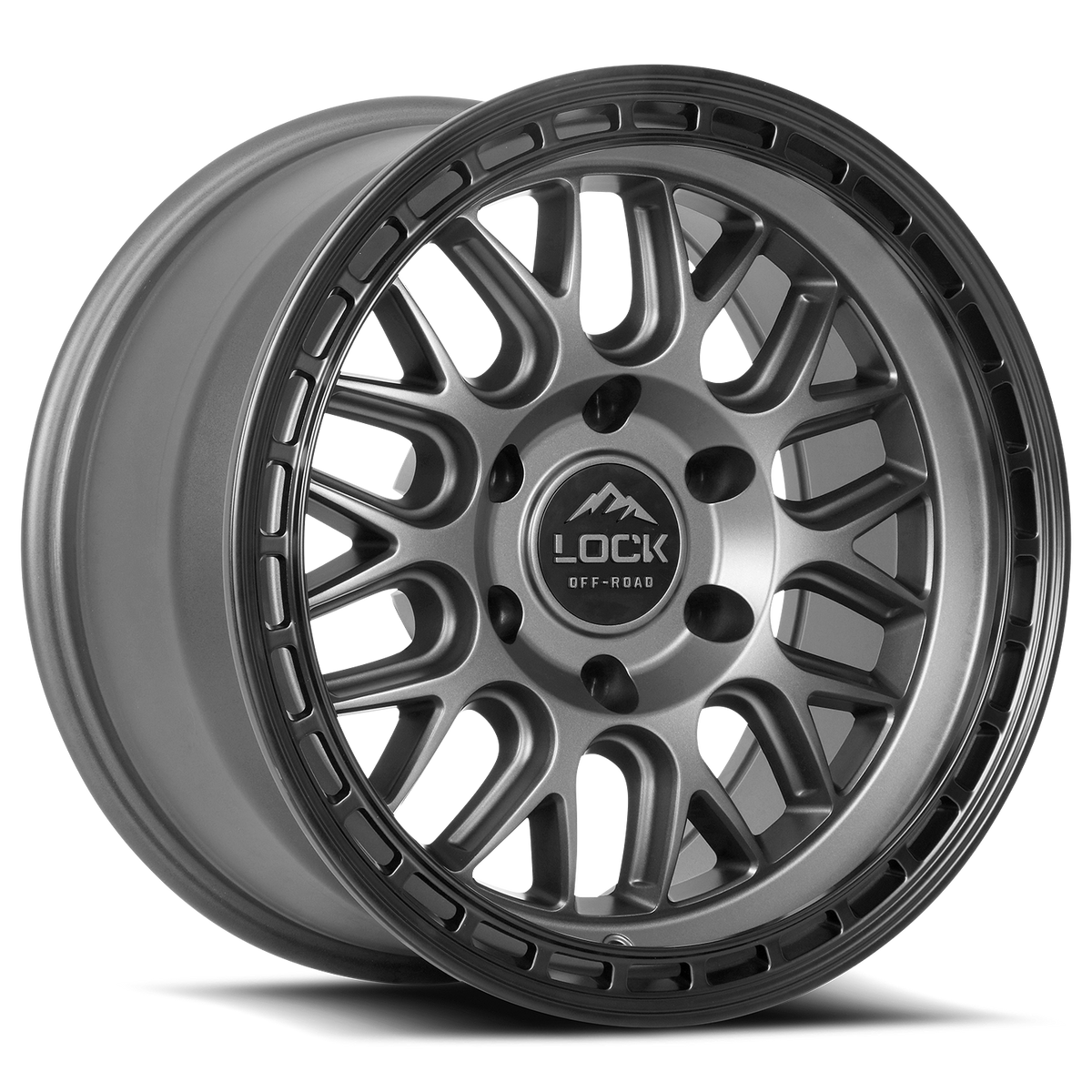 Lock Offroad ONYX - MATTE GREY - view 1