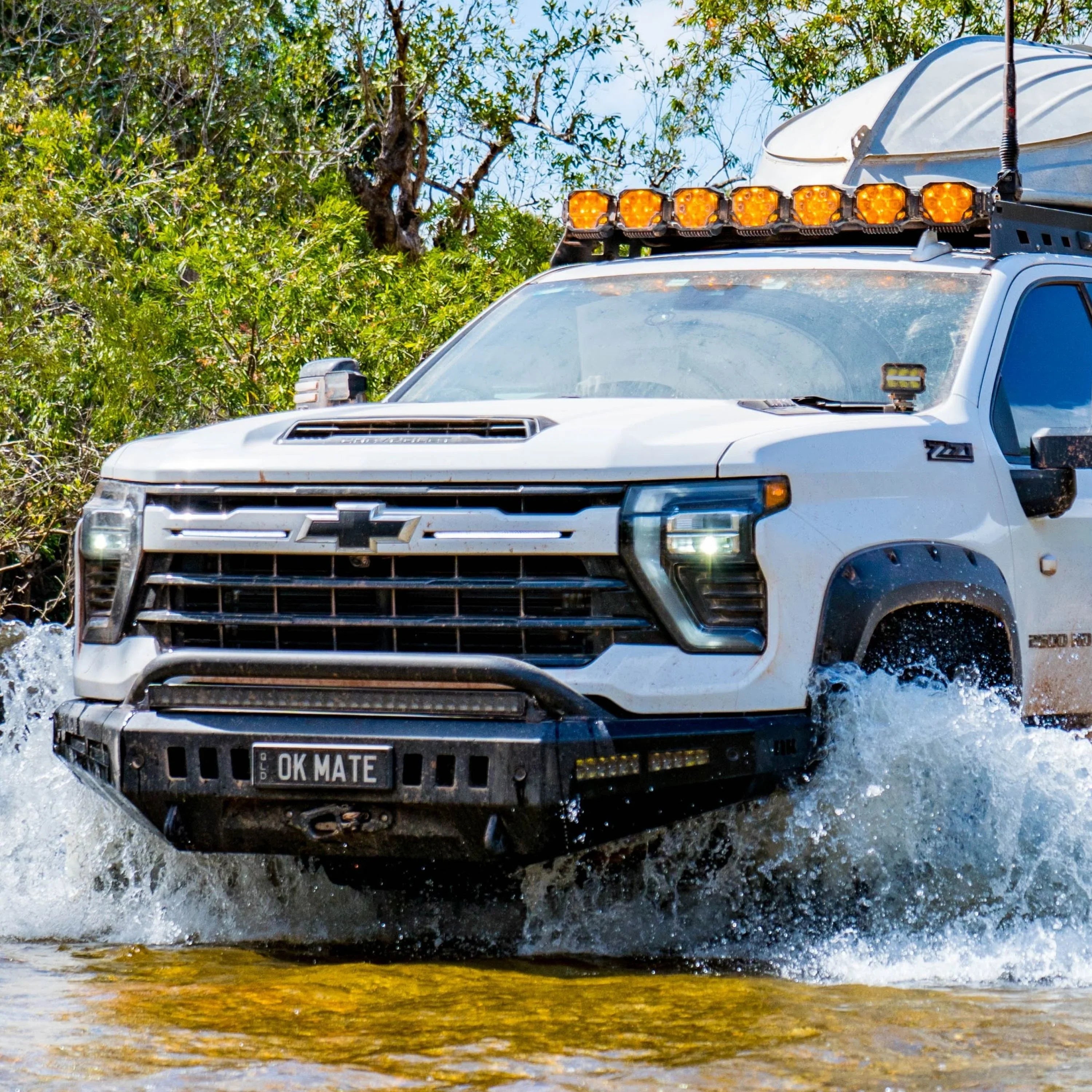 Outback Kitters Pre Runner Bar to suit Silverado 2500 (2020-2024+)