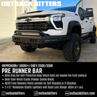 Outback Kitters Pre Runner Bar to suit Silverado 2500 (2020-2024+)