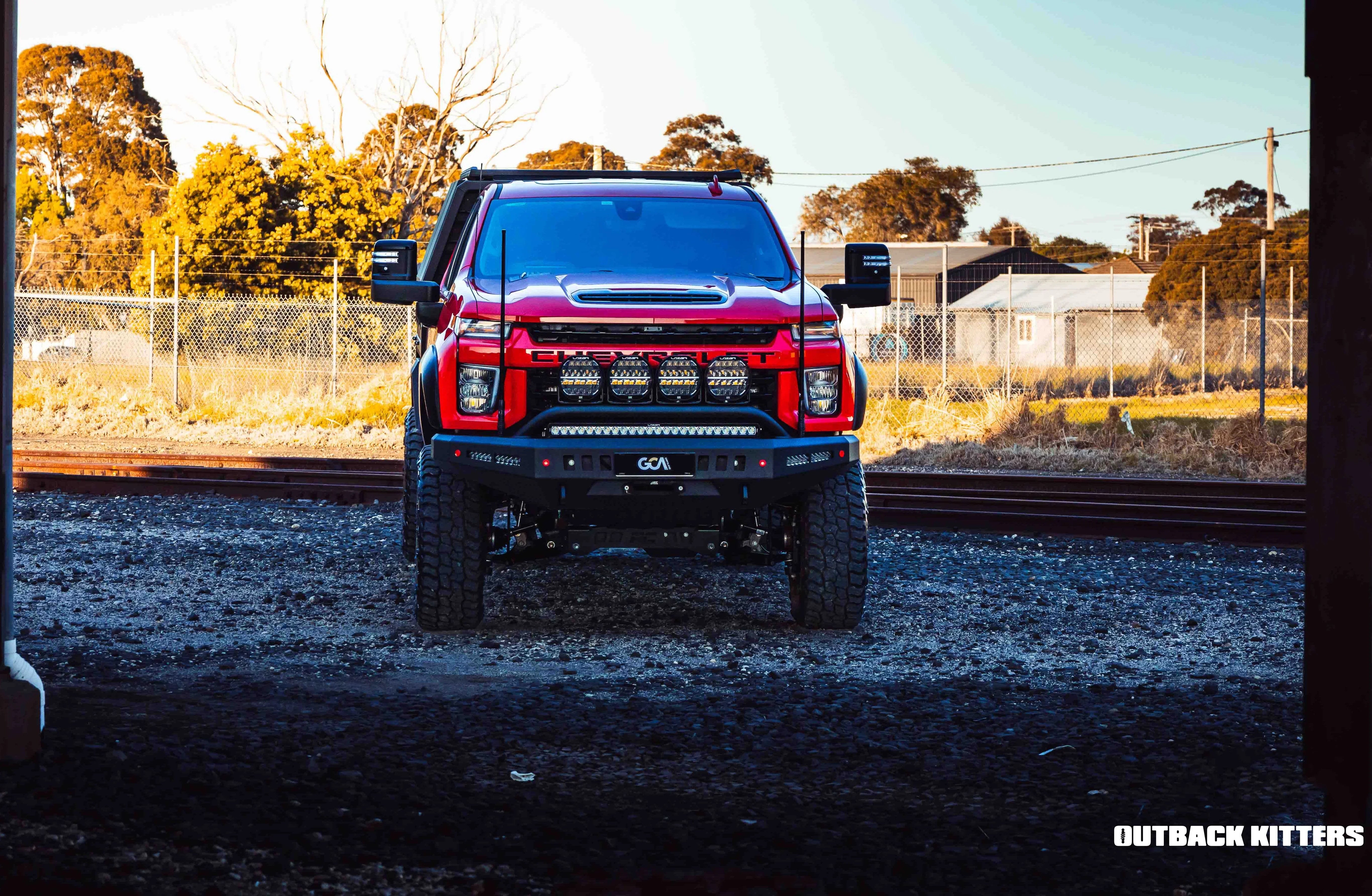 Outback Kitters Pre Runner Bar to suit Silverado 2500 (2020-2024+)