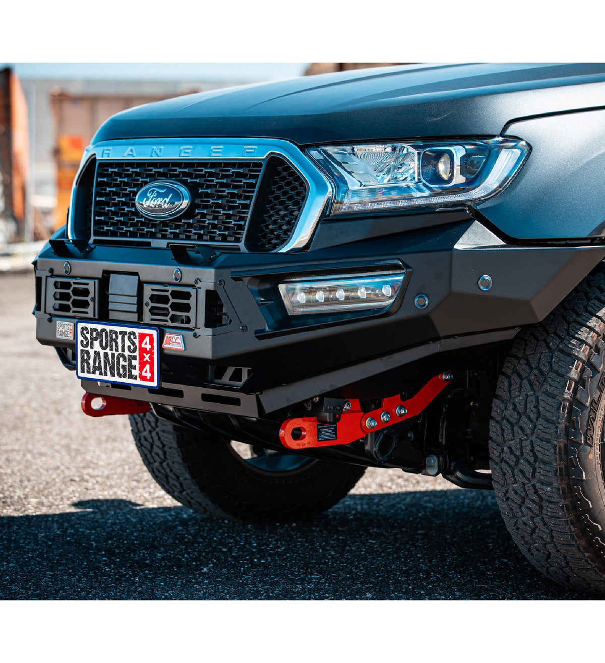 Ranger/Everest Tech Pack PX 3 2019-2022 (Tech Pack) 909-01 Alloy Pegasus Bull Bar Bumper Replacement Package - SKU MCC-05009-901