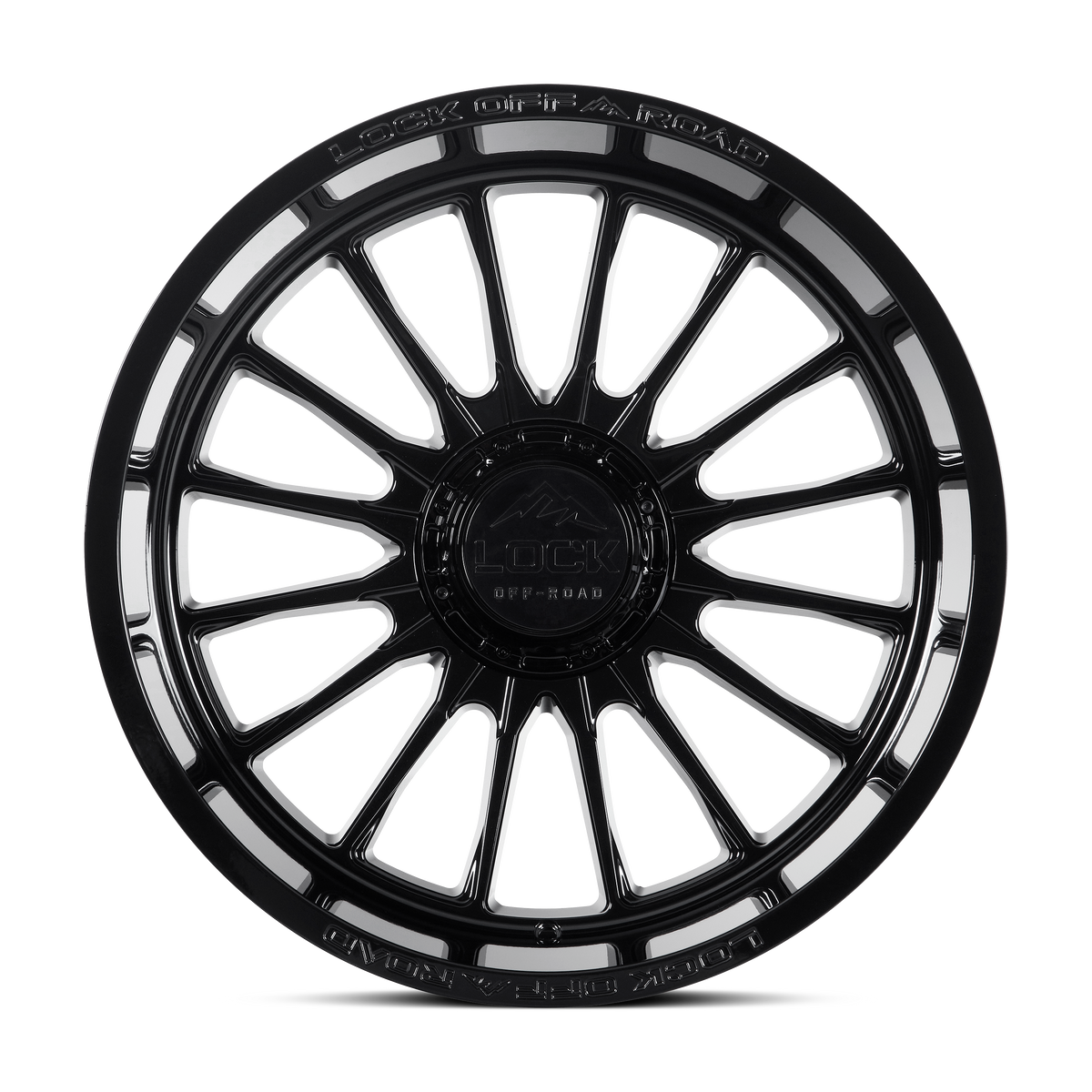 Lock Offroad X-Treme STRIKER - GLOSS BLACK image 2