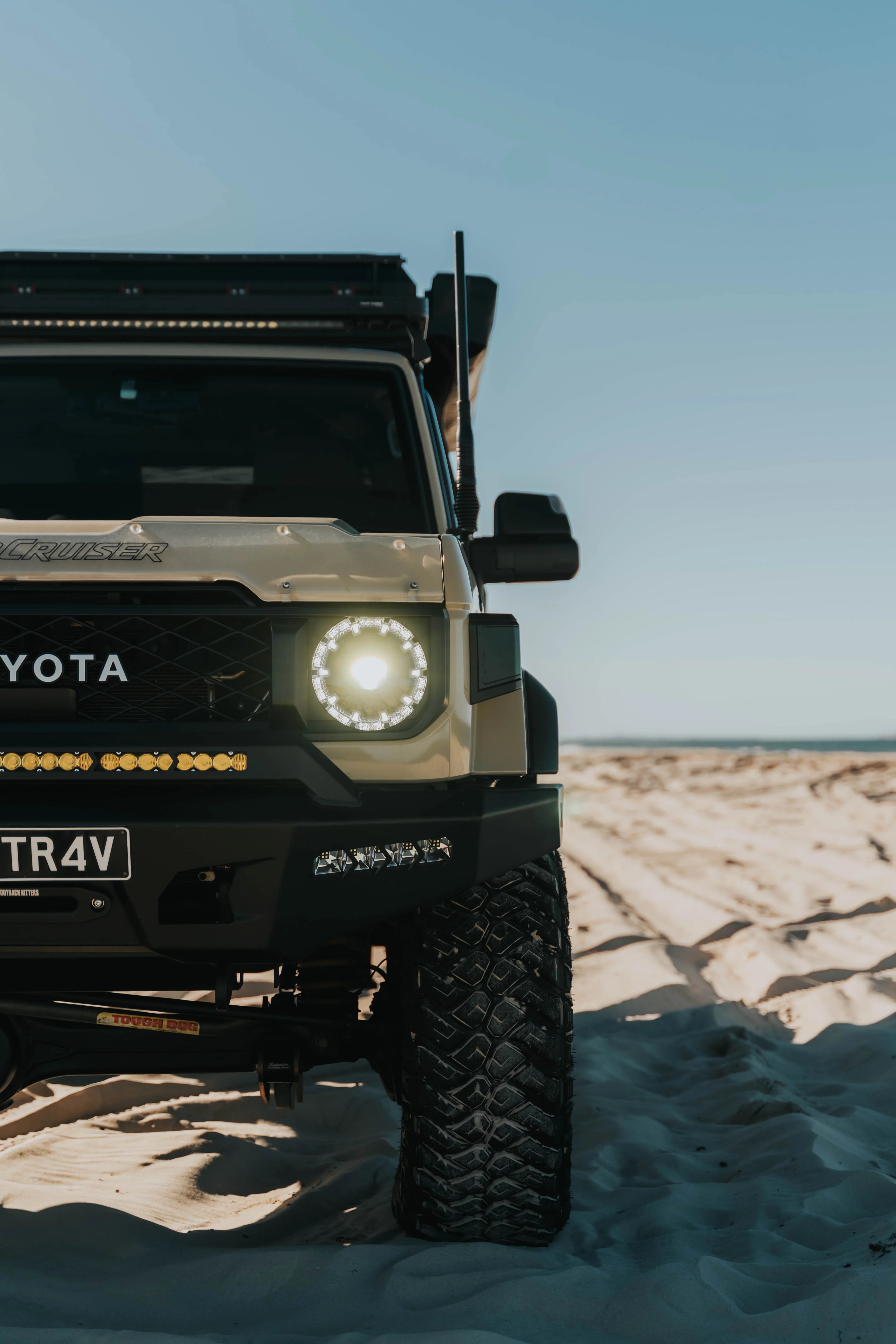 Ziggy Pre Runner Bar to suit 2024+ Toyota Land Cruiser 70 Series