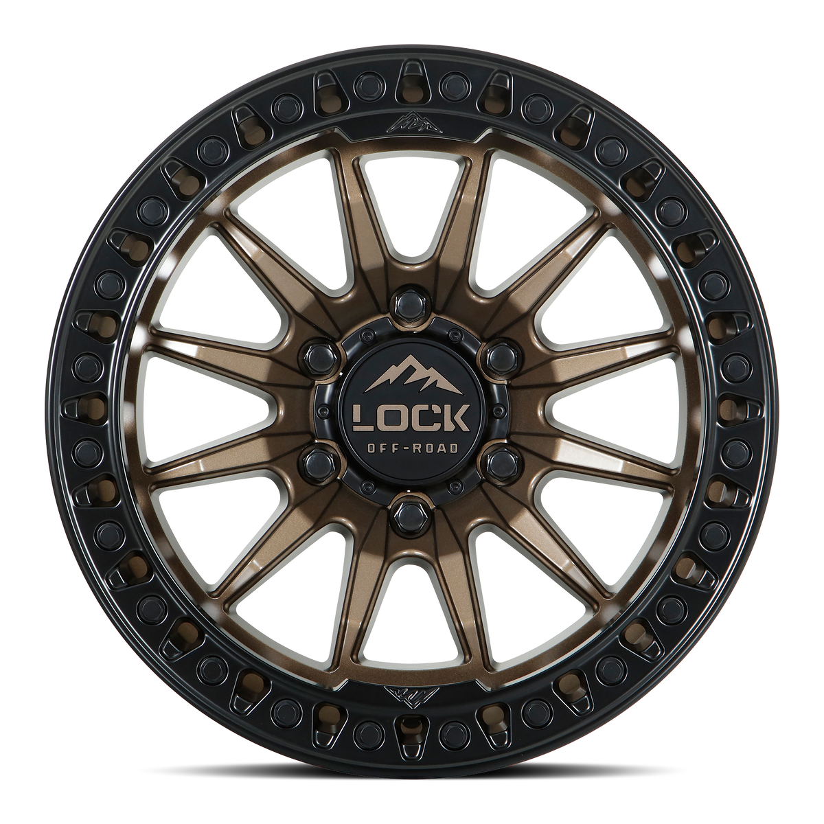 Lock Offroad TRAIL - MATTE BRONZE W MATTE BLACK RING - view 2