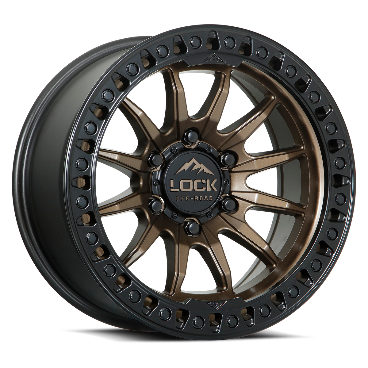 Lock Offroad TRAIL - MATTE BRONZE W MATTE BLACK RING - view 1