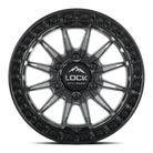 Lock Offroad TRAIL - MATTE GREY W MATTE BLACK RING - view 2
