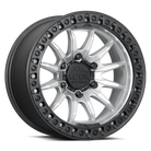 Lock Offroad TRAIL - MATTE SILVER W MATTE BLACK RING - view 1
