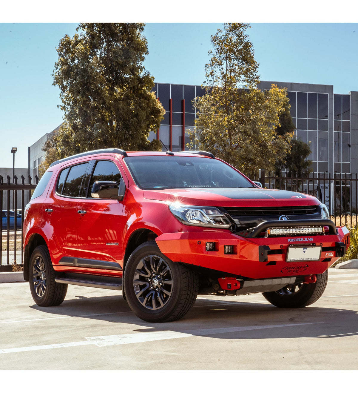 Colorado RG Trail Blazer 2017-2020 078-01SQL Rocker Bull Bar Single Low Loop Package - SKU MCC-07005-7801SQL