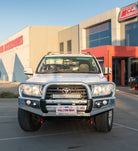 Land Cruiser 200 series prefacelift 2007-2015  707-01A Alloy Falcon Bull Bar Triple Loops Package (LED Foglight) - SKU MCC-01008-701AW