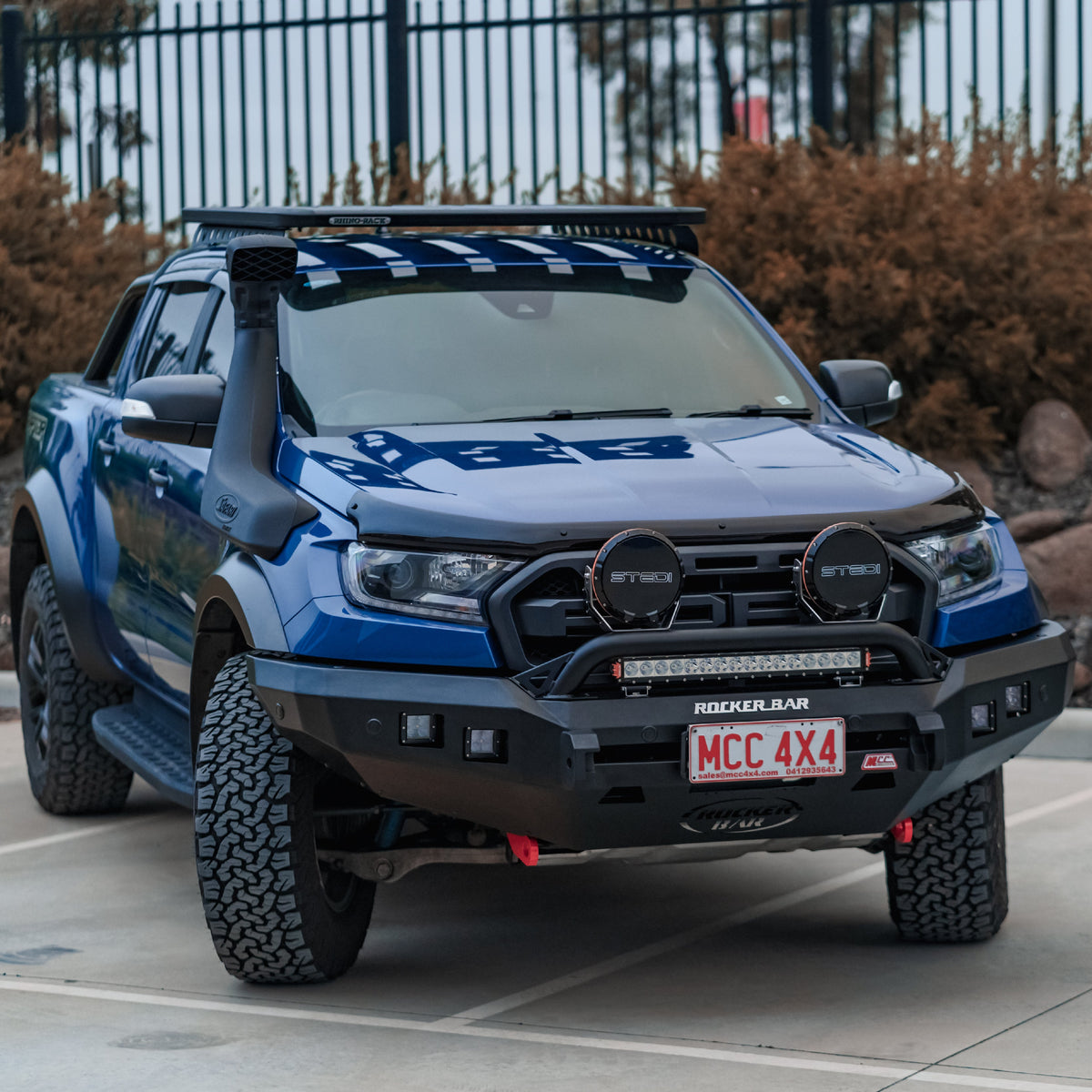 Ranger Raptor 2018-2021 078-01SQL Rocker Bull Bar Single Low Loop Package - SKU MCC-05008-7801SQL