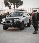 Land Cruiser 200 series prefacelift 2007-2015  078-01SQ Rocker Bull Bar No Loop Package - SKU MCC-01008-7801SQ