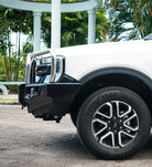 Next-Gen Ranger/Everest 2022-On - 707-01 Falcon Bull Bar Triple Stainless Loops Package (LED Foglight) - SKU MCC-05010-701FOGUP
