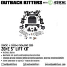 OK with Zone Offroad 5" Lift Kit for 2020+ Chev/GMC 2500