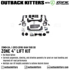 OK with Zone Offroad 4" Lift Kit for 2013-2018 Ram 1500 DS