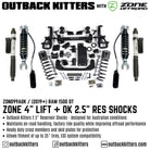 OK with Zone Offroad 4" Lift Kit for 2019+ Ram 1500 DT