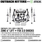 OK with Zone Offroad 6" Levelling Kit for 2021+ Ford F150