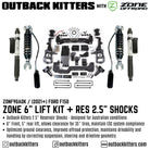 OK with Zone Offroad 6" Levelling Kit for 2021+ Ford F150