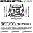 OK with Zone Offroad 4" Lift Kit for 2021+ Ford F150
