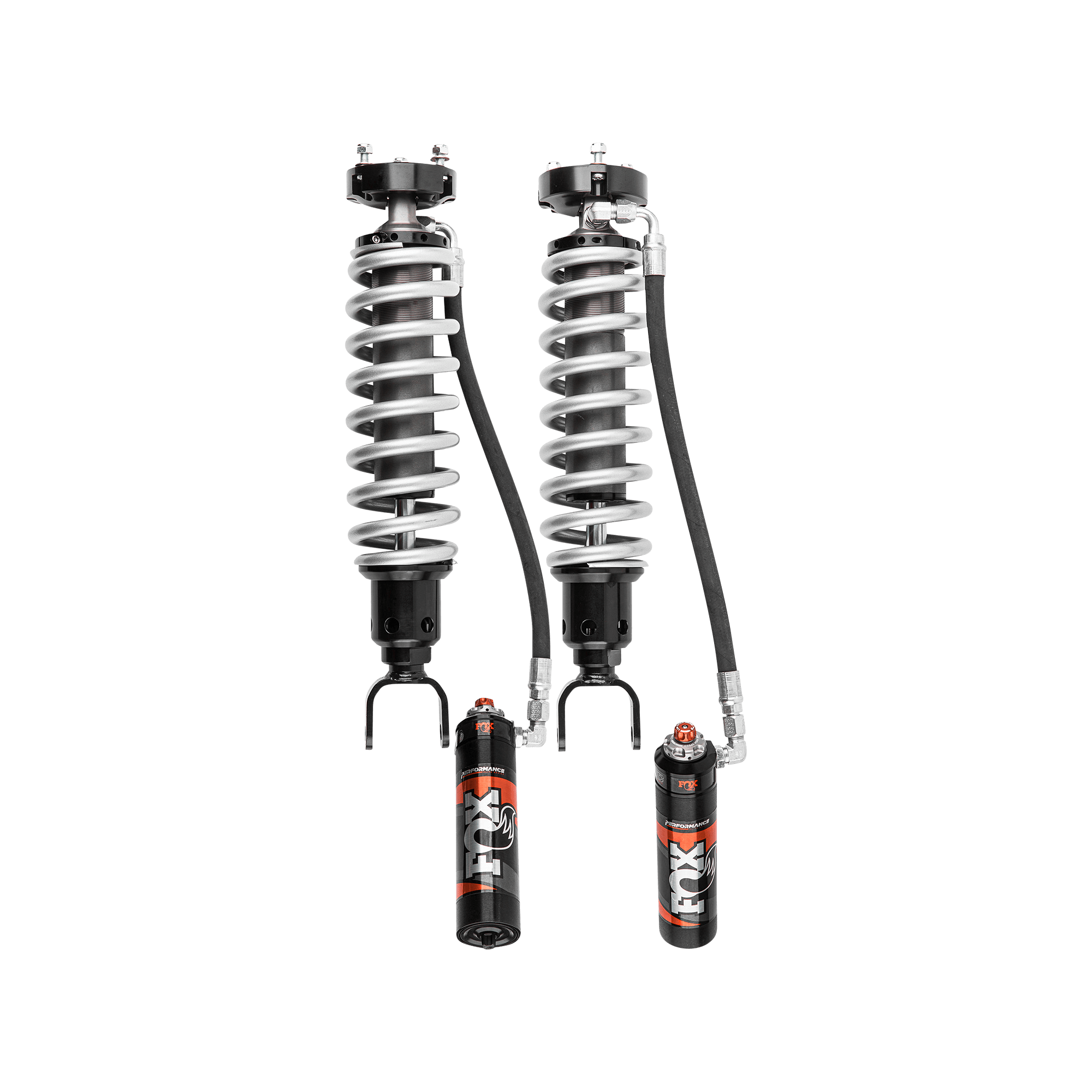 Front Fox Performance Elite Series 2.5" Coilover Remote Reservoir DSC Shocks, Suits 2-3" Lift, Set of 2 suits Ram 1500 DT (19-26) by BDS Suspension
