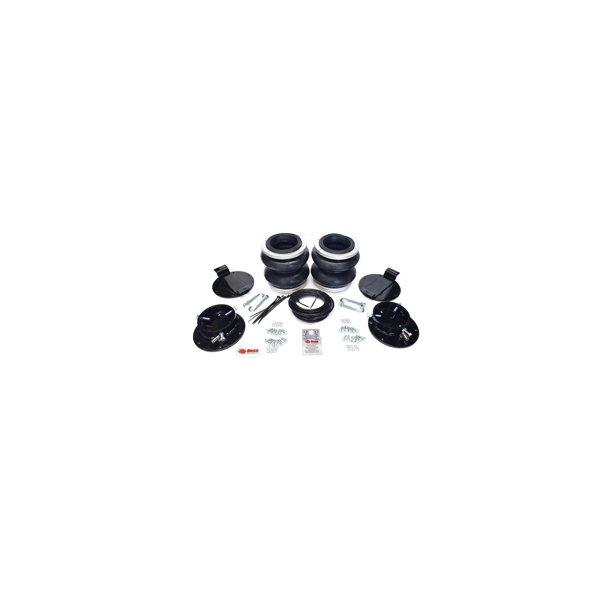 Double Bellow Airbags, Suits 0-2" Lift suits GMC/Chev 2500/3500 (2011-2024) by Boss Airbags