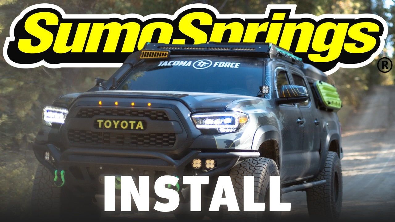 Rear SumoSprings - 630kg - Light Blue by SuperSprings International