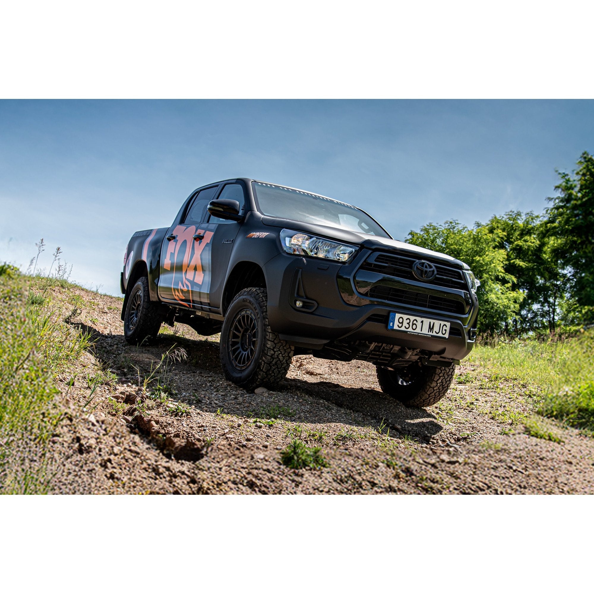 2-3" Lift Kit with Fox 2.0" Snap Ring Shocks suits Toyota Hilux (18-25) by BDS Suspension