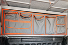 Alu-Cab Canopy Camper Canvas Bags at Front Panel