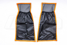 Alu-Cab Canopy Camper Canvas Mesh Bags at Rear Corner Panels