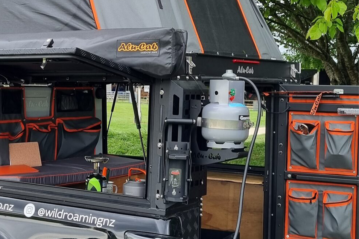 Alu-Cab Gas Bottle Holder