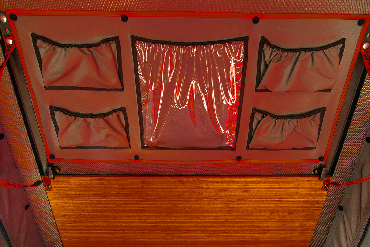 Alu-Cab Hercules V1 Internal Roof Storage Pockets Retrofit