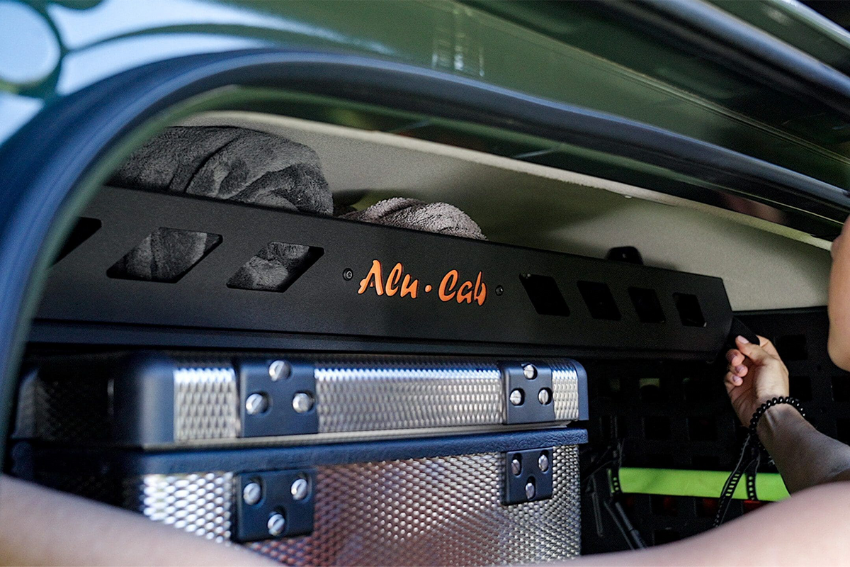 Alu-Cab Suzuki Jimny In-Cabin Cargo Rack