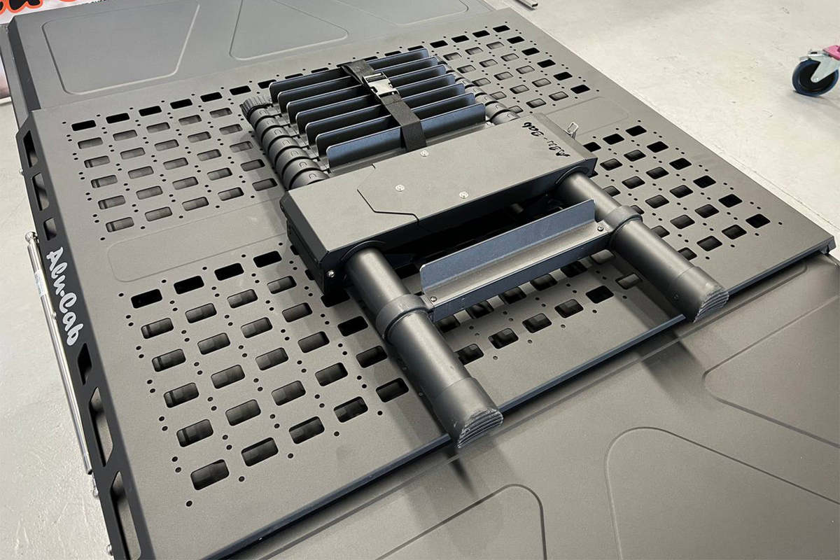 Alu-Cab Ladder Storage Bracket