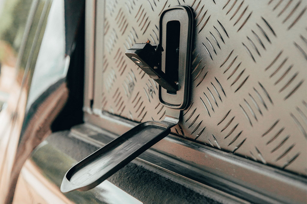 Alu-Cab Push Button Lock Covers