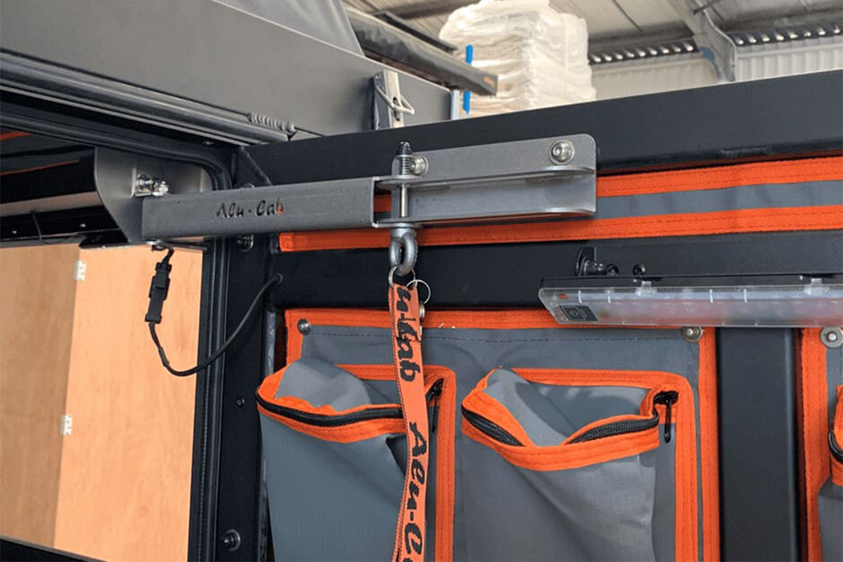 Alu-Cab Rear Door Slide Lock