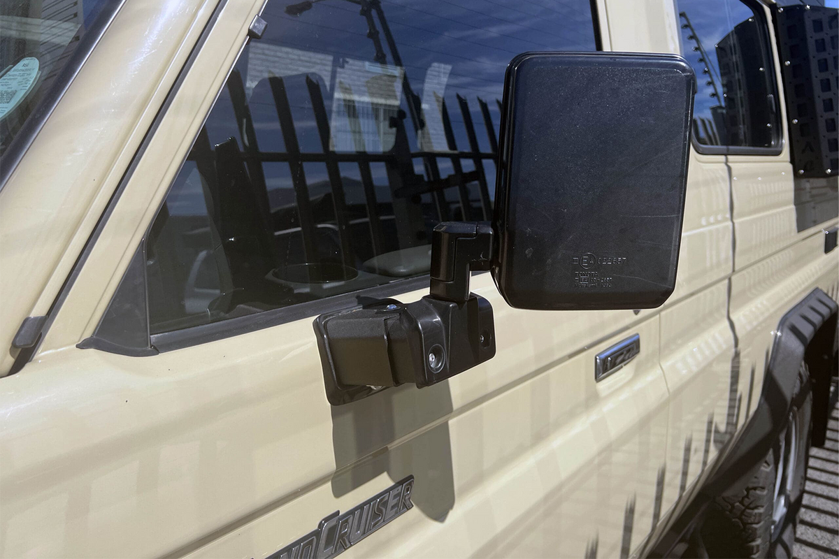 Alu-Cab Toyota LandCruiser Mirror Extensions