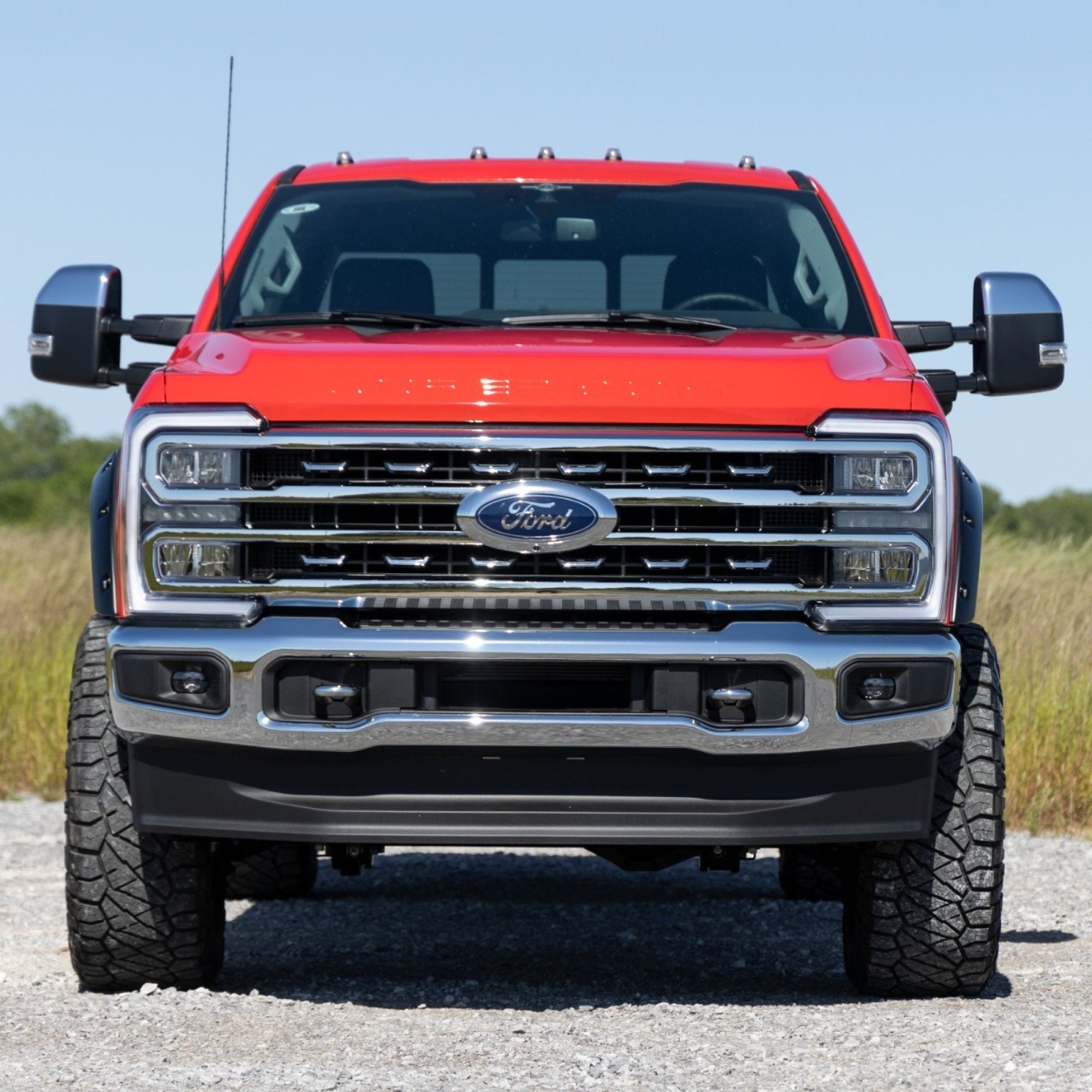 1" Smooth Sport Fender Flares suits Ford F-250 Super Duty (23-26) by Rough Country