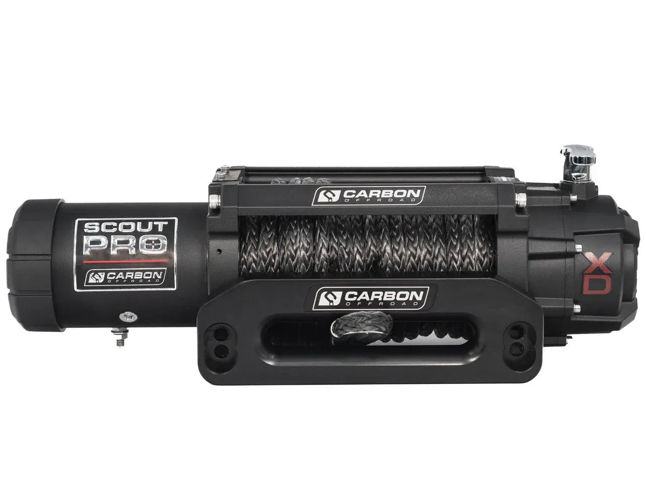 Carbon Scout Pro 15lb Large 4x4 Winch Kit by Carbon Offroad