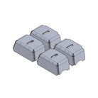 Pre Runner Bar Spotlight Tab - Mid Size - Set of 4 by Outback Kitters