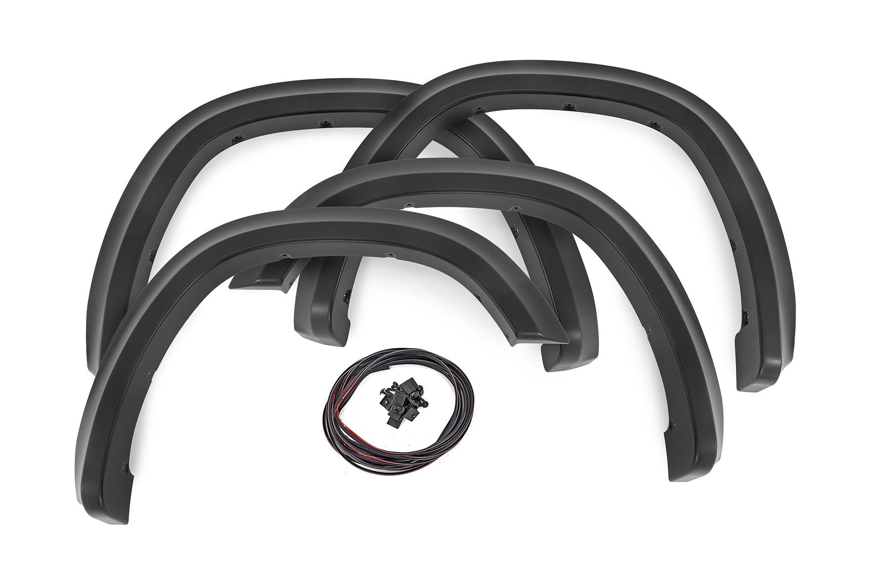 1" Smooth Fender Flares suits Ram 1500 DT (19-26) by Rough Country