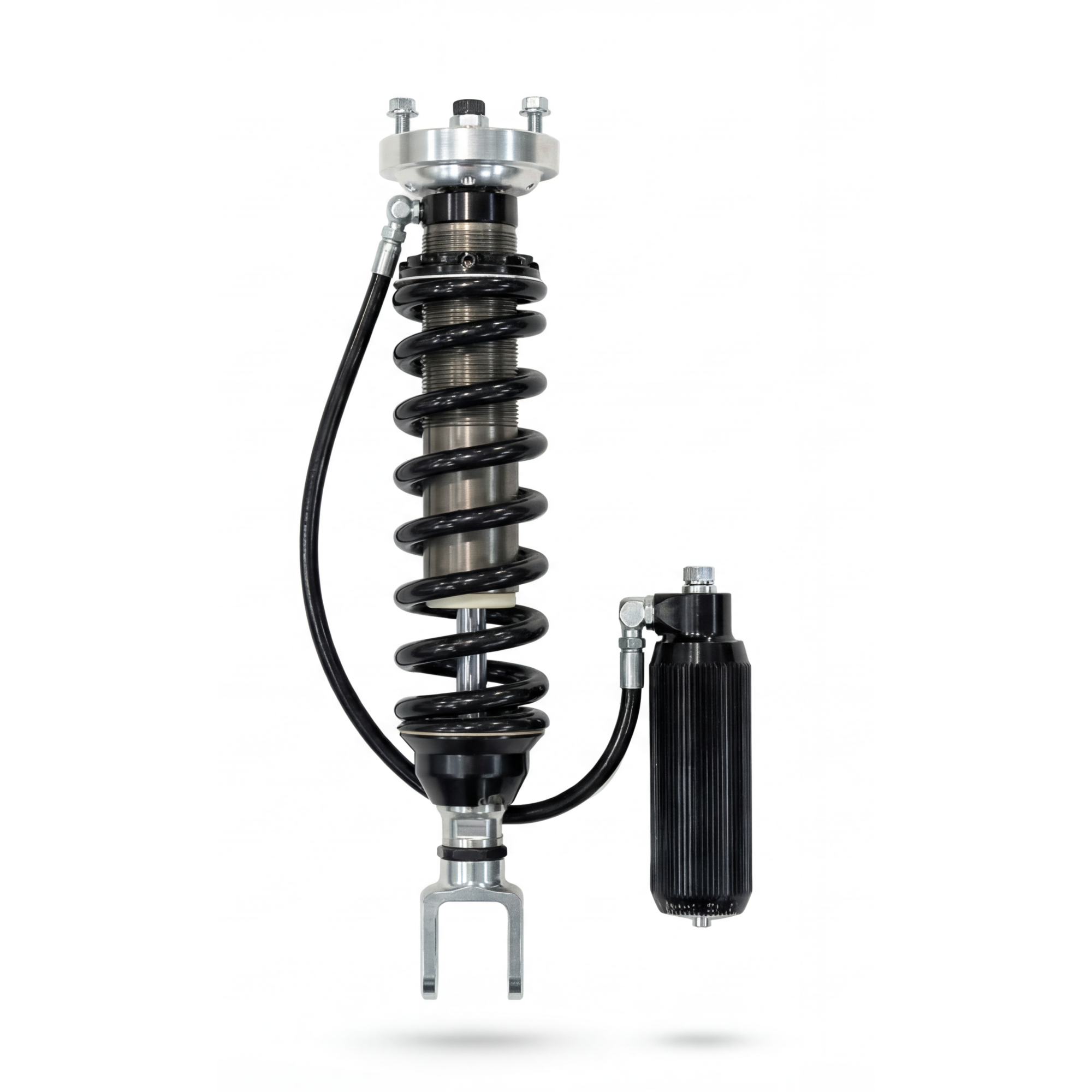 Front 2.5" Remote Reservoir Coilover Strut, Compression Adjuster, Suits 2-3" Lift, Single suits Ram 1500 DT (19-26), 1500 DS (13-24) by Outback Kitters