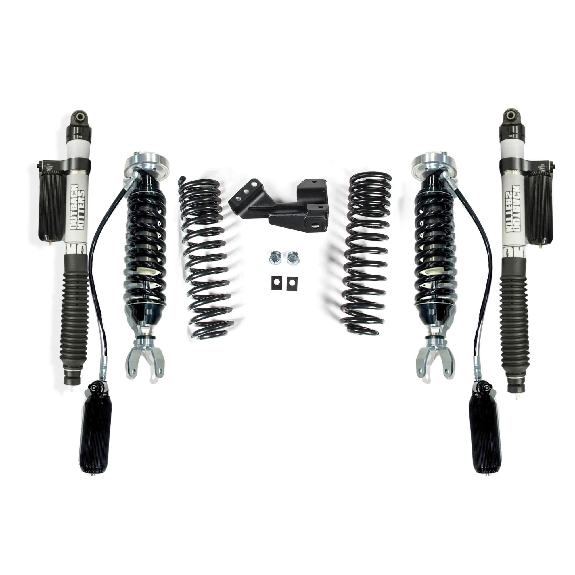 2" Levelling Kit with OK 2.5" Shocks, +20% Coils suits Ram 1500 DS (13-24) by Outback Kitters