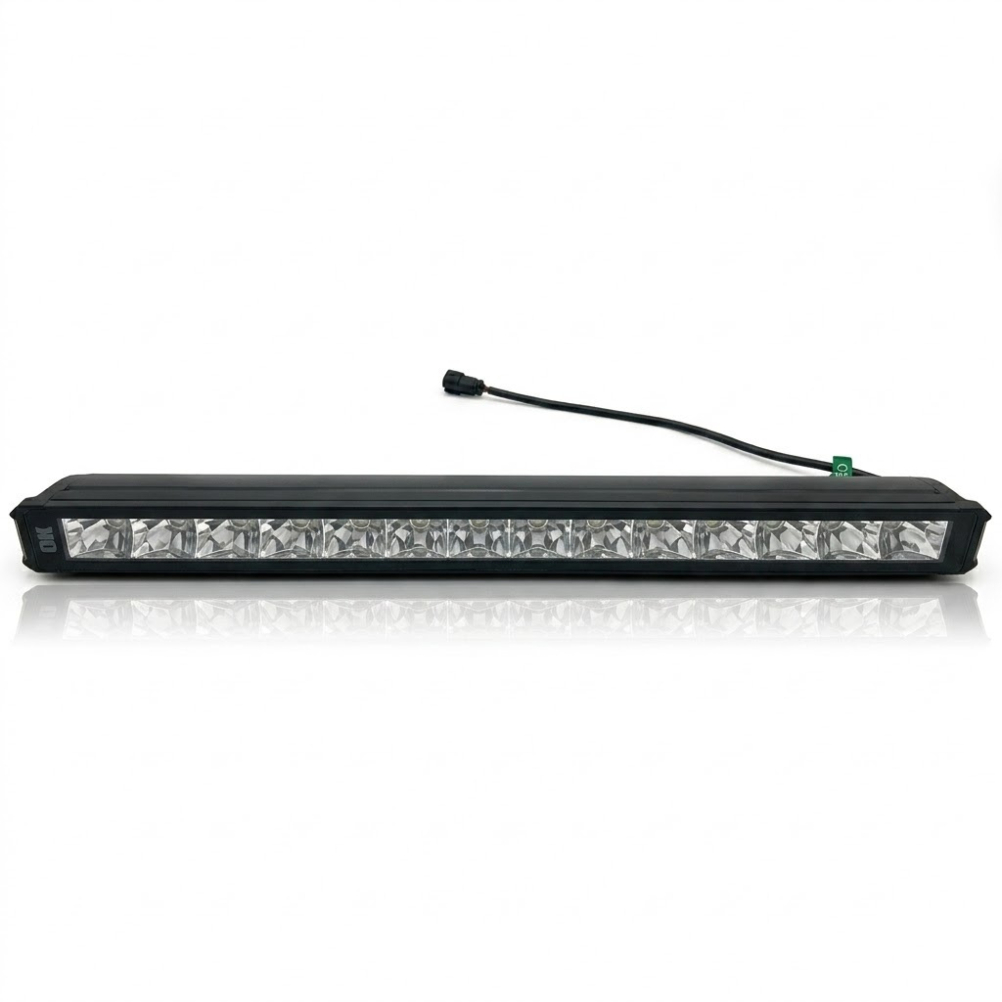 32" Light Bar for Pre Runner Bars, Single Row, Black Lens by Outback Kitters