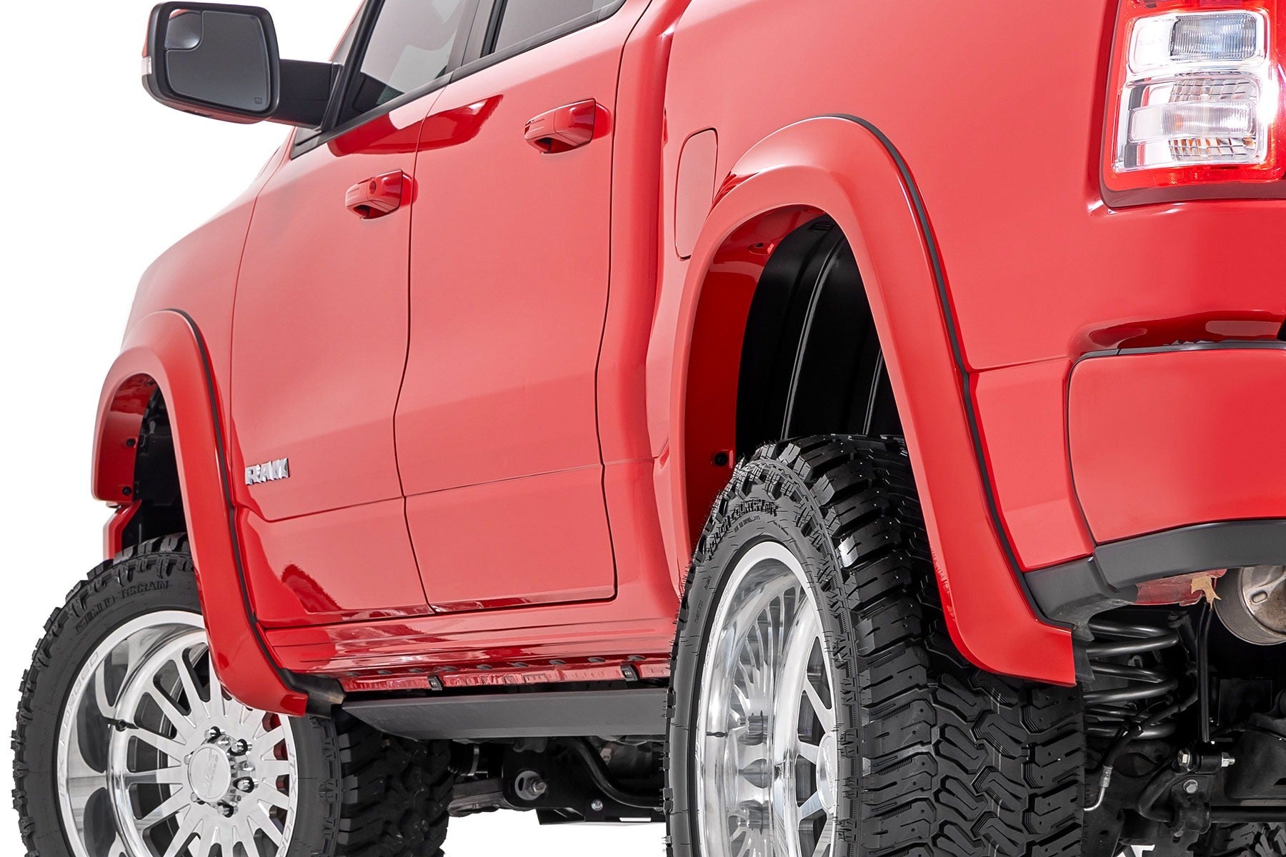 1" Smooth Fender Flares suits Ram 1500 DT (19-26) by Rough Country