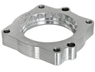 V8 5.7L Hemi Silver Bullet Throttle Body Spacer, Polished suits Ram 1500 DT (2019-2024), 1500 DS (2013-2024) by aFe POWER