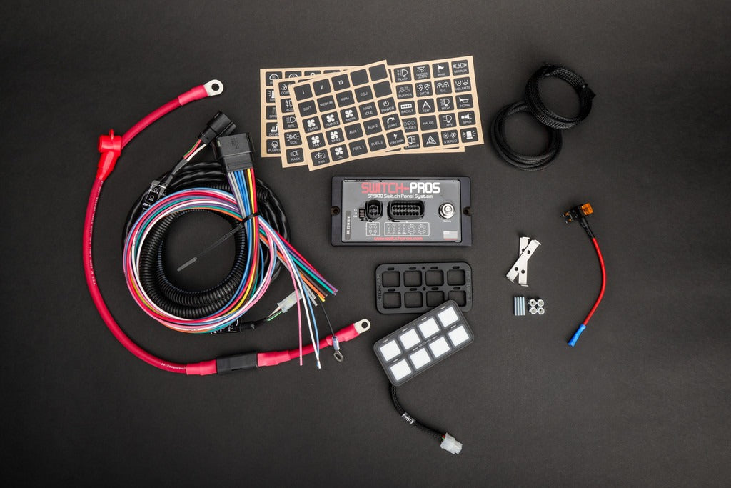 8 Switch Programmable Switch Panel Power System by Switch-Pros