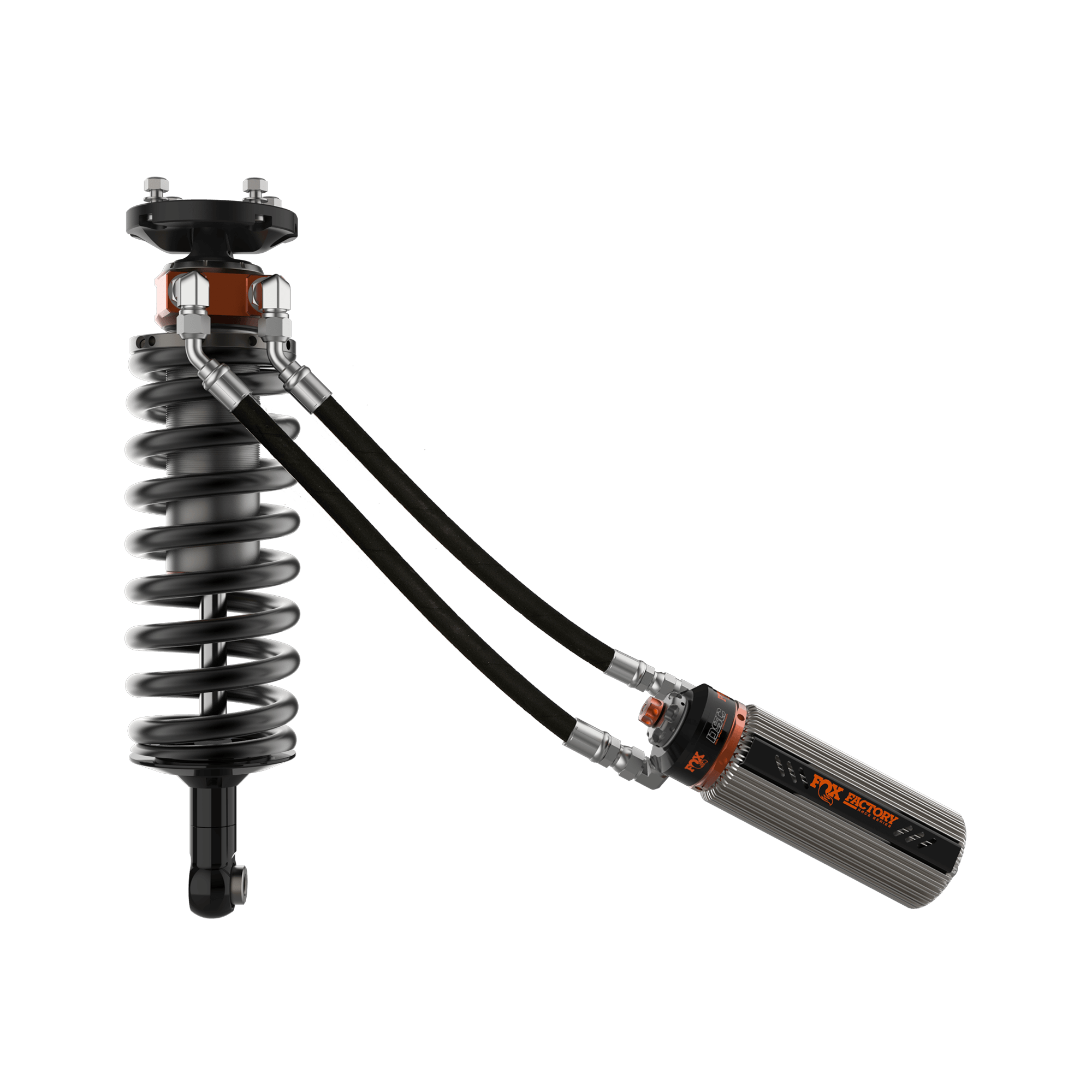 Front Fox Factory Race Series 3.0 Internal Bypass Remote Reservoir DSC Shocks, Suits 2-2.25" Lift, Set of 2 suits Toyota Tundra (22-26) by BDS Suspension