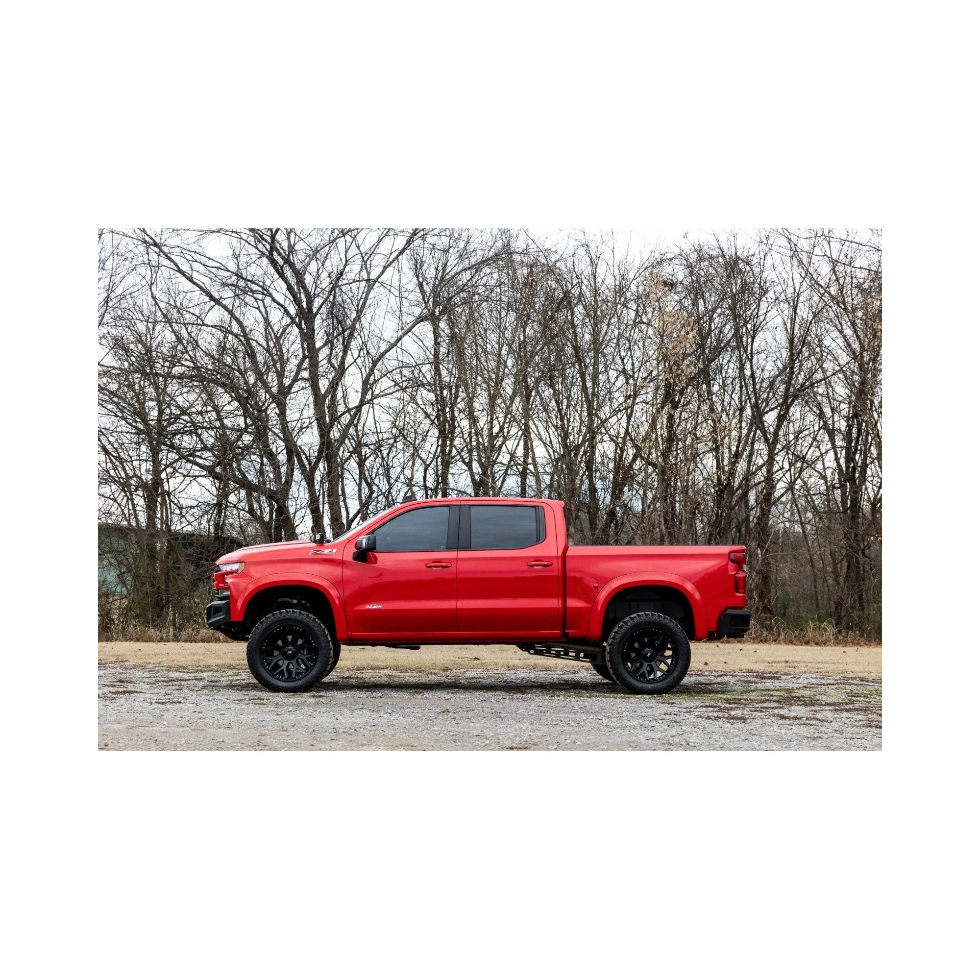 1" Smooth Fender Flares suits Chev 1500 (19-26) by Rough Country