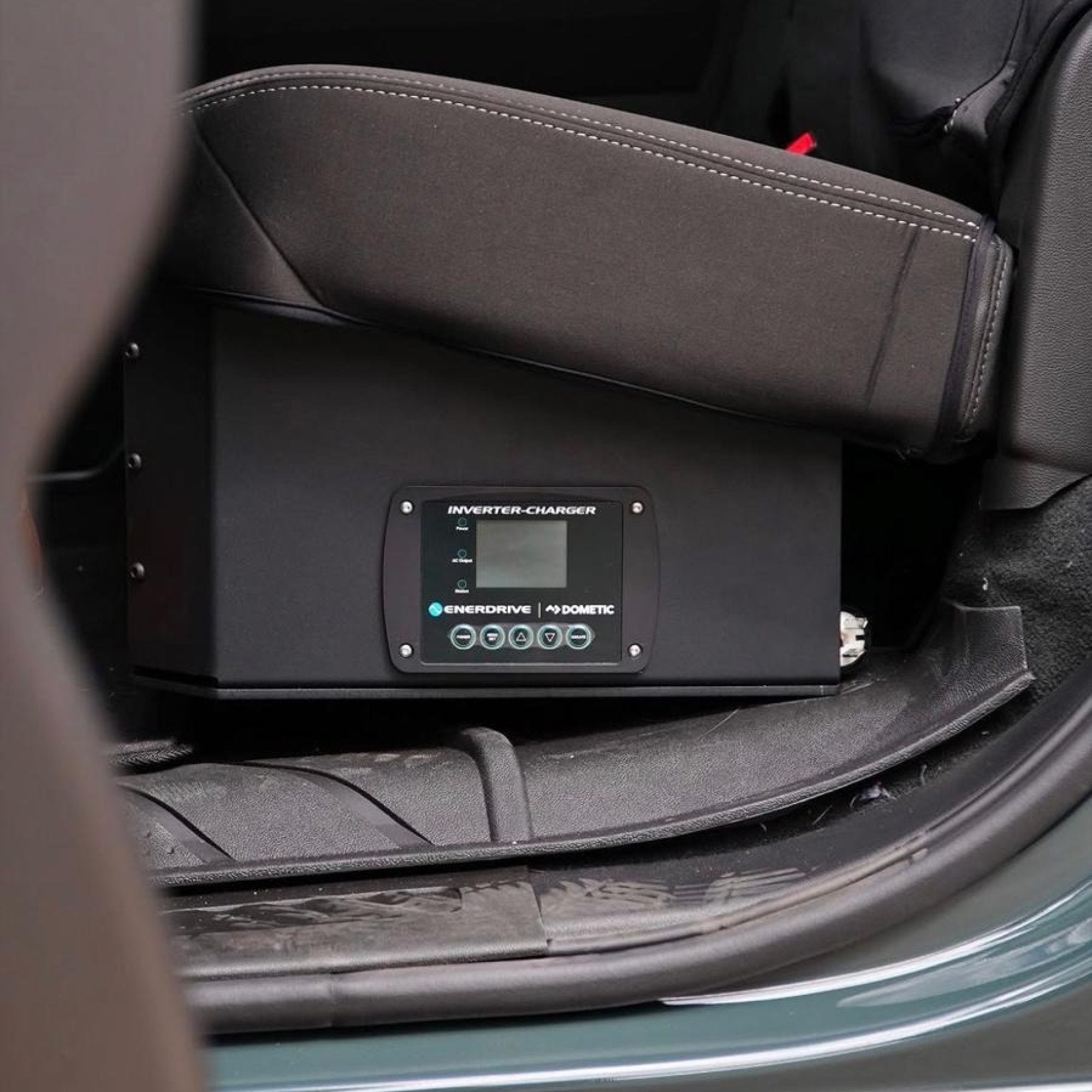 Under Seat Battery Box suits Chev 1500 (19-26), 2500 (20-26) by Outback Kitters